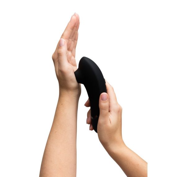Вакуумний кліторальний стимулятор Womanizer Next Black, чорний sexstyle | Зображення 3