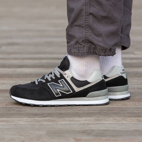Кросівки літні New Balance сітка чорні | Зображення 5