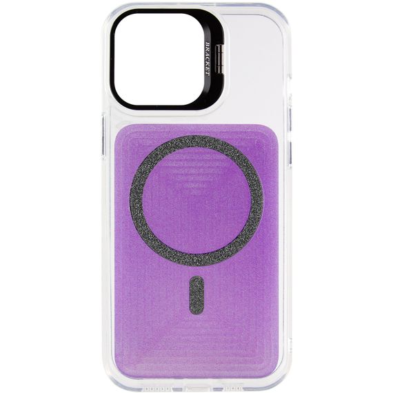 Чохол TPU+PC Jewel Sparkle with Magnetic Fit для Apple iPhone 15 Pro Max (6.7") Violet Shimmer | Зображення 1