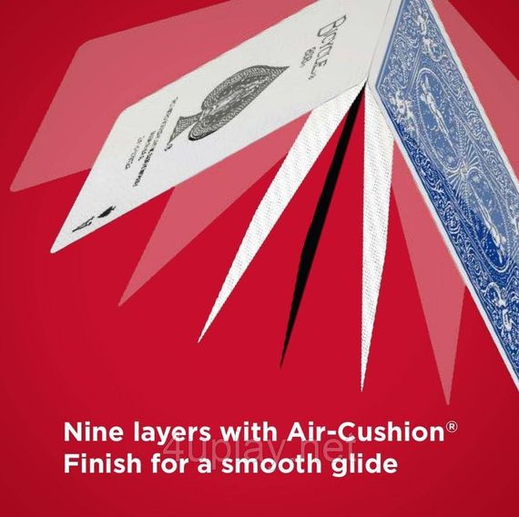 Игральные карты Bicycle Rider Back Playing Cards Синие | Зображення 4