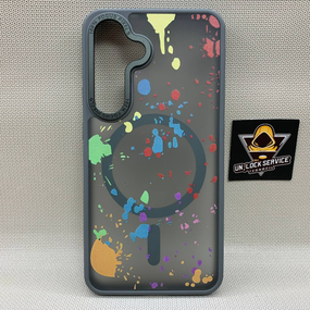 Чехол Wlons Unicorn противоударный PC+TPU для Samsung Galaxy S24 / S25 MagSafe Матовый Серый