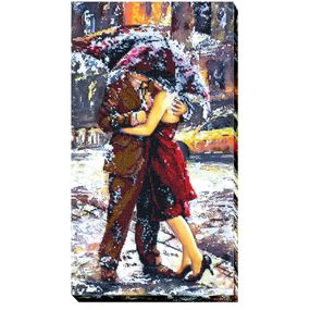 Набор для вышивки бисером "История любви-2" AB-406 47х24 см