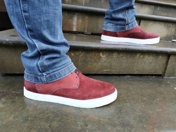 Стильні зимові кеди VadRus бордового кольору 43 розмір | Зображення 4