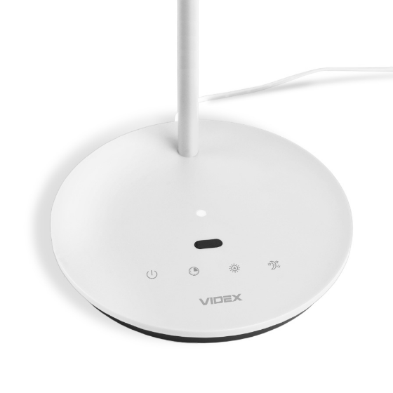 Лампа настільна LED 20W 4100К 220V білий VL-TF15W Videx | Зображення 2