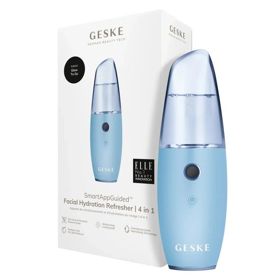 Зволожувач для шкіри обличчя GESKE Facial Hydration Refresher 4 in 1 gray, Блакитний