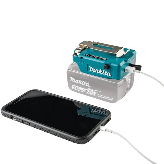 Адаптер USB універсальний для акумуляторів LXT Makita TD00000111 | Зображення 7