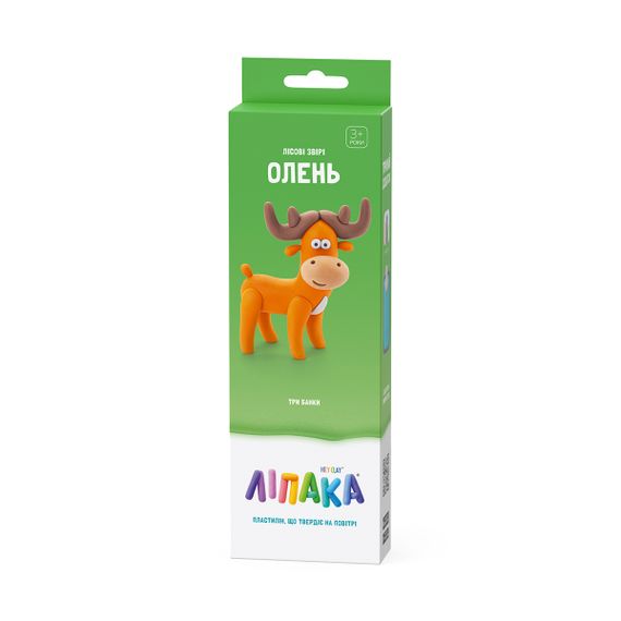 Саванна Олень Small Set детской глины