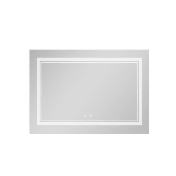 Дзеркало Qtap Cardinal 1200х800 з LED-підсвічуванням Touch, з антизапотіванням, з димером, рег. темп. кольору (3000-6500K) | Зображення 2