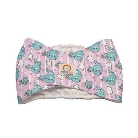 Багаторазовий підгузник для кобелів Misoko&Co, малюнок кити, розмір L