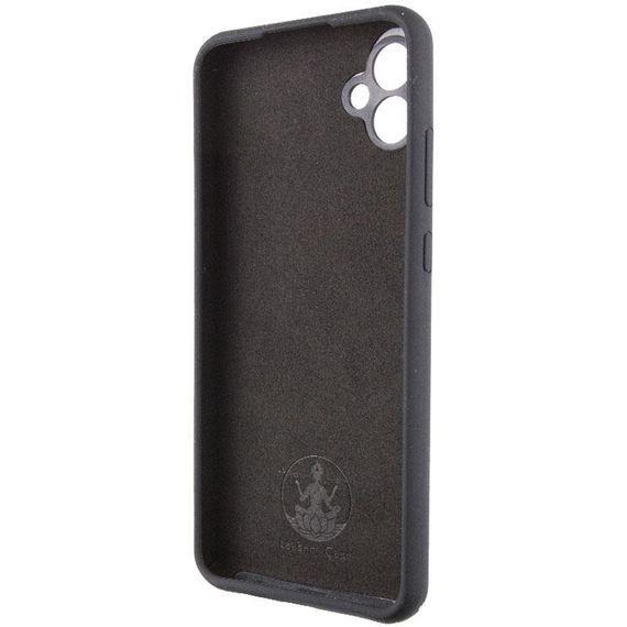 Чехол Silicone Cover Lakshmi Full Camera (AAA) для Samsung Galaxy A07 Черный / Black | Зображення 3