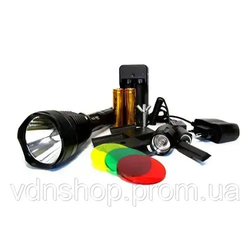 Тактический фонарик BL Q3888 -T6 3 18650 battery Police