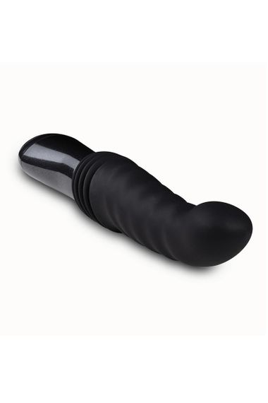 Роскошный вибратор с фрикциями Blush Temptasia Lazarus черный Sex Aura | Зображення 5