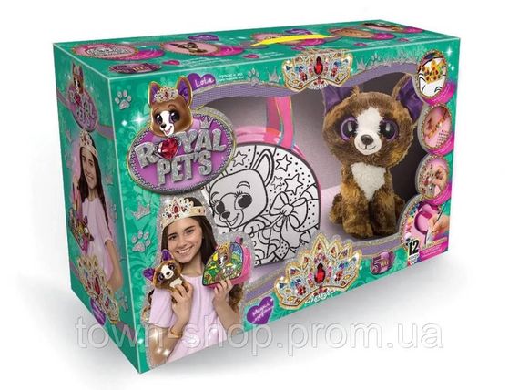Набор креативного творчества "ROYAL PET`S" сумочка с собачкой RP-01-01-07U укр RP-01-07U