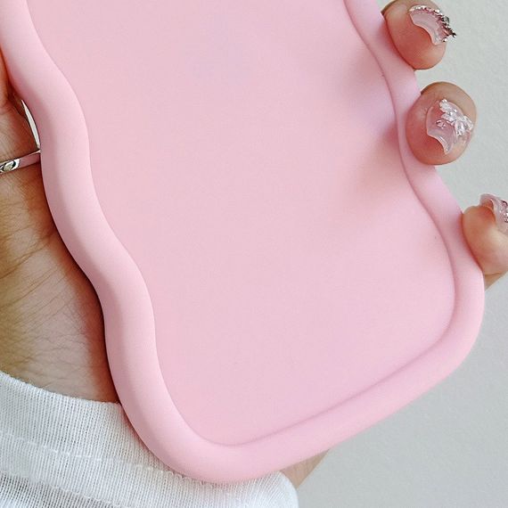 Чохол TPU Ripple для Apple iPhone 15 (6.1") Pink | Зображення 1