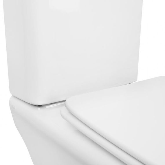 Унітаз-компакт QTAP Kalao Rimless QT08221213AW c бачком і сидінням Soft Close дюропласт | Зображення 6