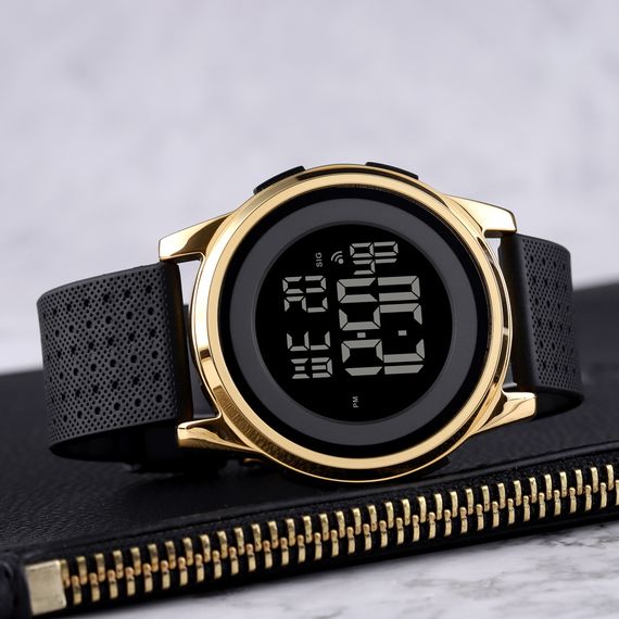 Чоловічий годинник Skmei 1502GD Gold | Зображення 3