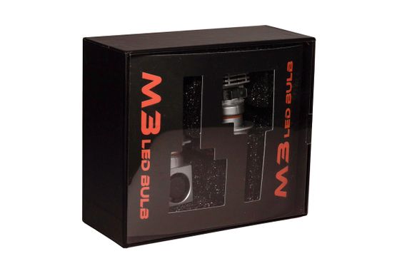 Комплект світлодіодних ламп HeadLight M3 H3 (Pk22s) 55W 6000K з активним охолодженням 12/24V | Зображення 2