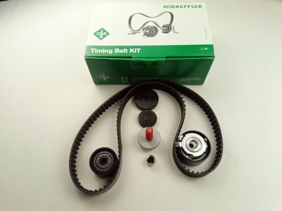 Ремінь ГРМ+ролики Kangoo/Megane 1.4/1.6, INA (530 0640 10) (8200897097)