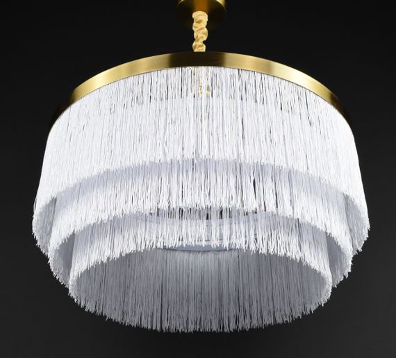 Люстра підвісна на 4 лампочки 27867 Латунь 40-70х60х60 см. | Зображення 7