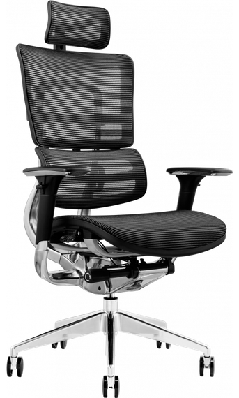 Кресло офисное GT RACER X-801 BLACK (W-21) | Зображення 3