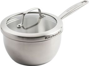 Ковш с крышкой KitchenAid Proline CC005129-001 18 см 2 л серебристый