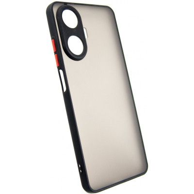 Чехол для мобильного телефона Dengos Matte Realme C55 (black) (DG-TPU-MATT-123) - Топ Продаж! | Зображення 1