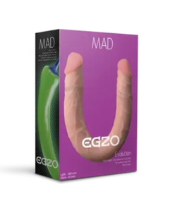 Двухсторонний фаллоимитатор "FLEX&FIX" EGZO DL002F sexstyle