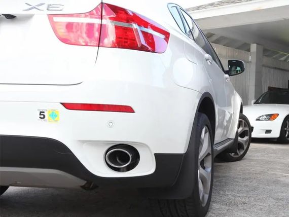 Брызговики (4 шт) для BMW X6 E-71 2008-2014 гг | Зображення 3