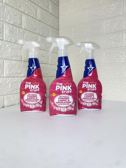 Pink stuff спрей пятновыводитель для чистки ковров и обивки 500 мл