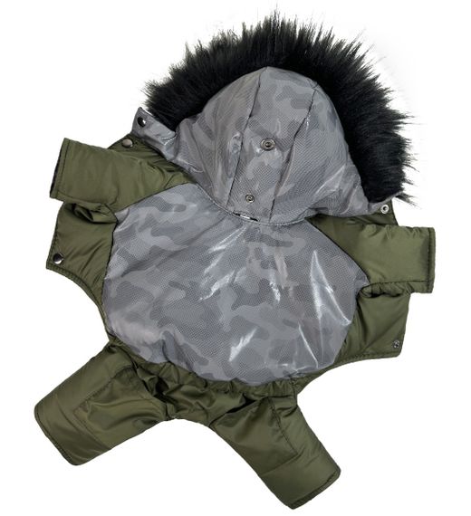 Зимовий комбінезон з світловідбиваючої тканини камуфляж A-78 | Зображення 5