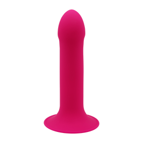 Дилдо з присоскою Adrien Lastic Hitsens 2 Pink, відмінно для страпона, макс. діам. 4см, довж. 16,7см Sex Aura