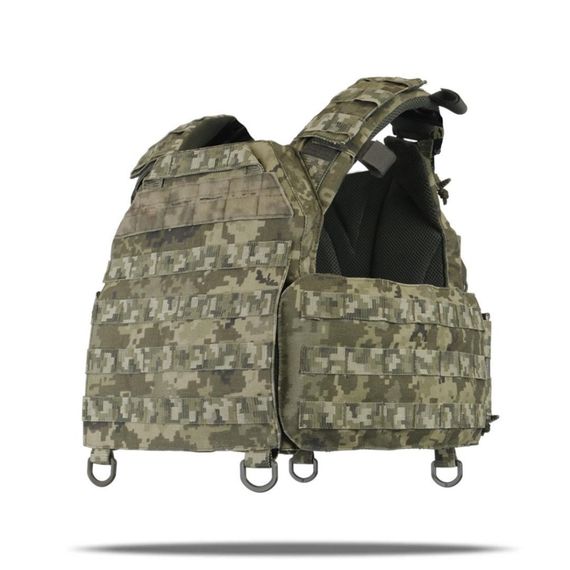 Плитоноска швидкого скидання CEN.2 Cordura1000D NIR піксель +  панель для  3 або 6 магазинів | Зображення 9