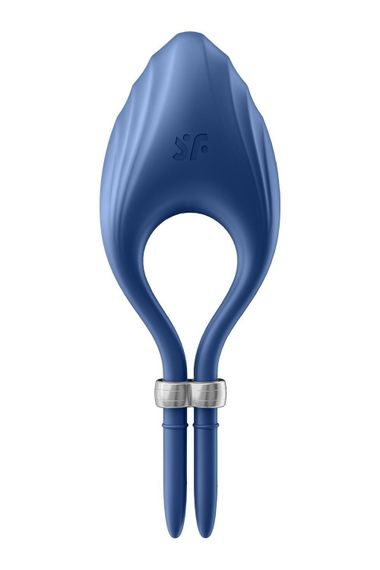 Ерекційне віброкільце-ласо Satisfyer Duelist Blue, 10 режимів, потужний мотор | Зображення 1