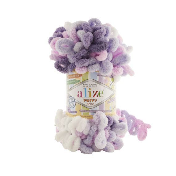Пряжа ALIZE PUFFY COLOR 6305 алізе пуффі колор