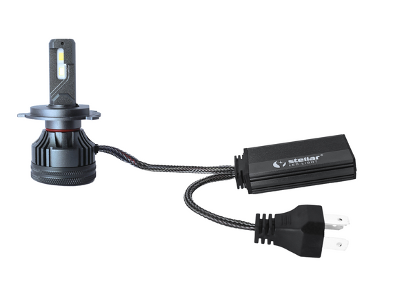 LED автолампа H4 STELLAR M65 Pro 65W 6000K 12-30V CANBUS EMC (комплект 2 шт.) | Зображення 4