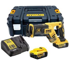 Пила шабельна акумуляторна 18В безщіткова DeWALT DCS367P2