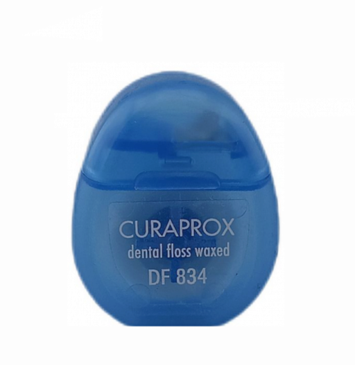 Нитка-міні Curaprox DF 834 міжзубна вощена з ароматом м`яти, 5 м