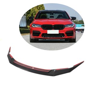 Накладка на передній бампер Lip V3 (для M5 F90 2020-2024, Карбон) для BMW 5 серія G30/31 рр