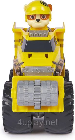 Paw Patrol Rescue Wheels Рятувальний бульдозер з водієм Кремез серії Мега колеса Щенячий патруль Оригінал | Зображення 5