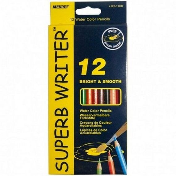 Набір кольорових олівців Marco Superb Writer 4120-12CB 12 кольорів