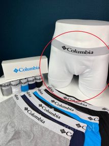 Трусы мужские Columbia, Хлопковые трусы Коламбія Премиум качества, трусы боксеры Columbia Белый, M