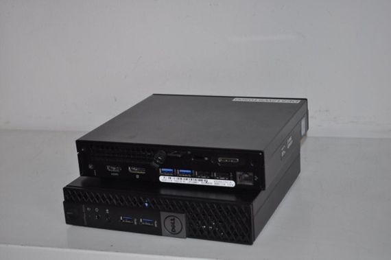 Неттоп Dell OptiPlex 3046 Micro USFF / Intel Core i5-6500T (4 ядра по 2.5 - 3.1 GHz) / 16 GB DDR4 / 500 GB SSD / Intel HD Graphics 530 / Блок питания / Windows 11 Pro б/в + Подарунок USB-накопичувач 32 ГБ | Зображення 5
