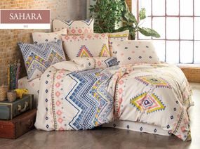 Постільна білизна EVA Ranforce 200 х 220 см. Sahara Bej