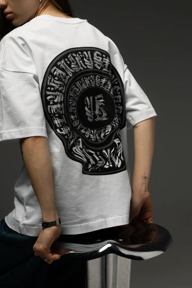 Футболка "VEIL OF MYSTERY" WHITE L | Зображення 6