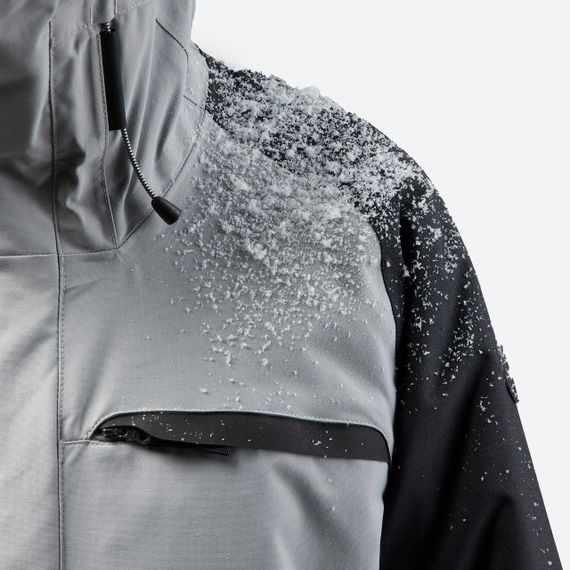 Куртка чоловіча 100 для сноубордингу і лижного спорту сіра - S. | Зображення 9