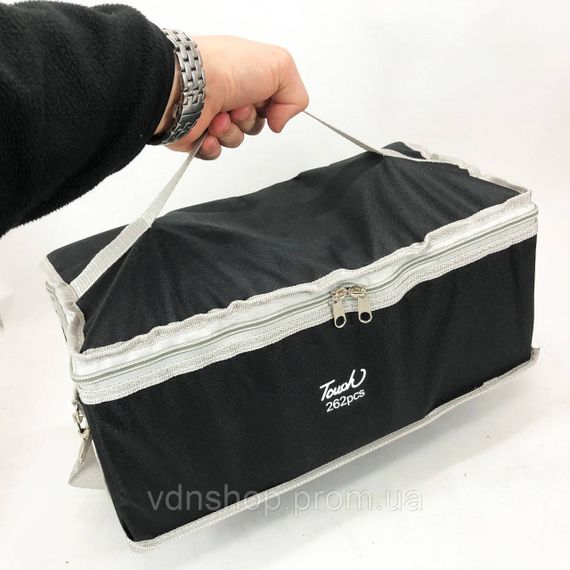 Художественные маркеры с двойным наконечником 262 шт, Набор скетч маркеров для рисования WJ-95 | Зображення 6