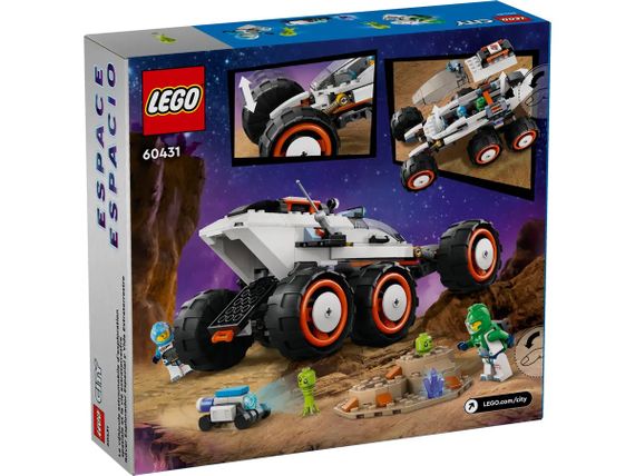 Конструктор LEGO City Космічний дослідницький всюдихід й інопланетне життя (60431) | Зображення 1