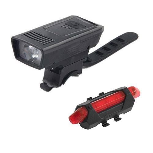Велоліхтар 1803-1 XPE + STOP-5LED (red) з акумулятором | Зображення 1