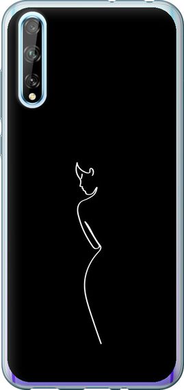 Чехол на Huawei P Smart S Силуэт1 "4590u-1813-17620"