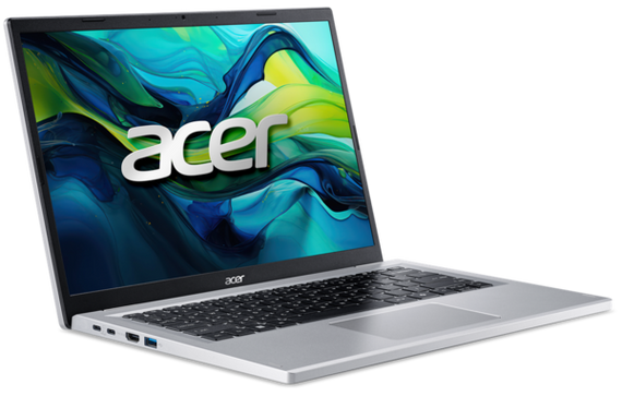 Ноутбук Acer Aspire Go 14 AG14-32P-39ZR (NX.J3QEU.005) Pure Silver | Зображення 1